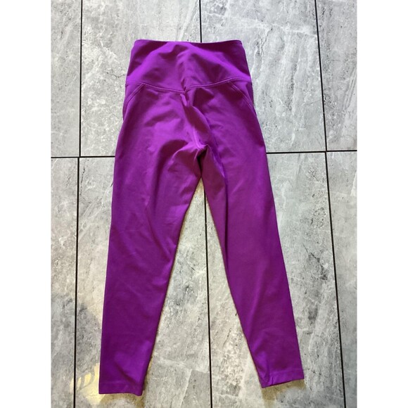 Girlfriend Collective Leggings Womens Small Purple High Rise Yoga Athletic Pants - Picture 2 of 4
